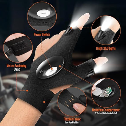 Guantes con Luz Integrada